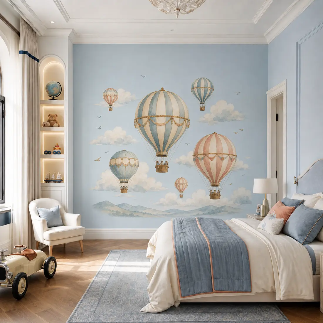 Kids' room wall print — look 7, after