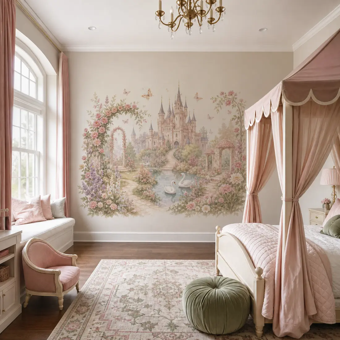Kids' room wall print — look 8, after