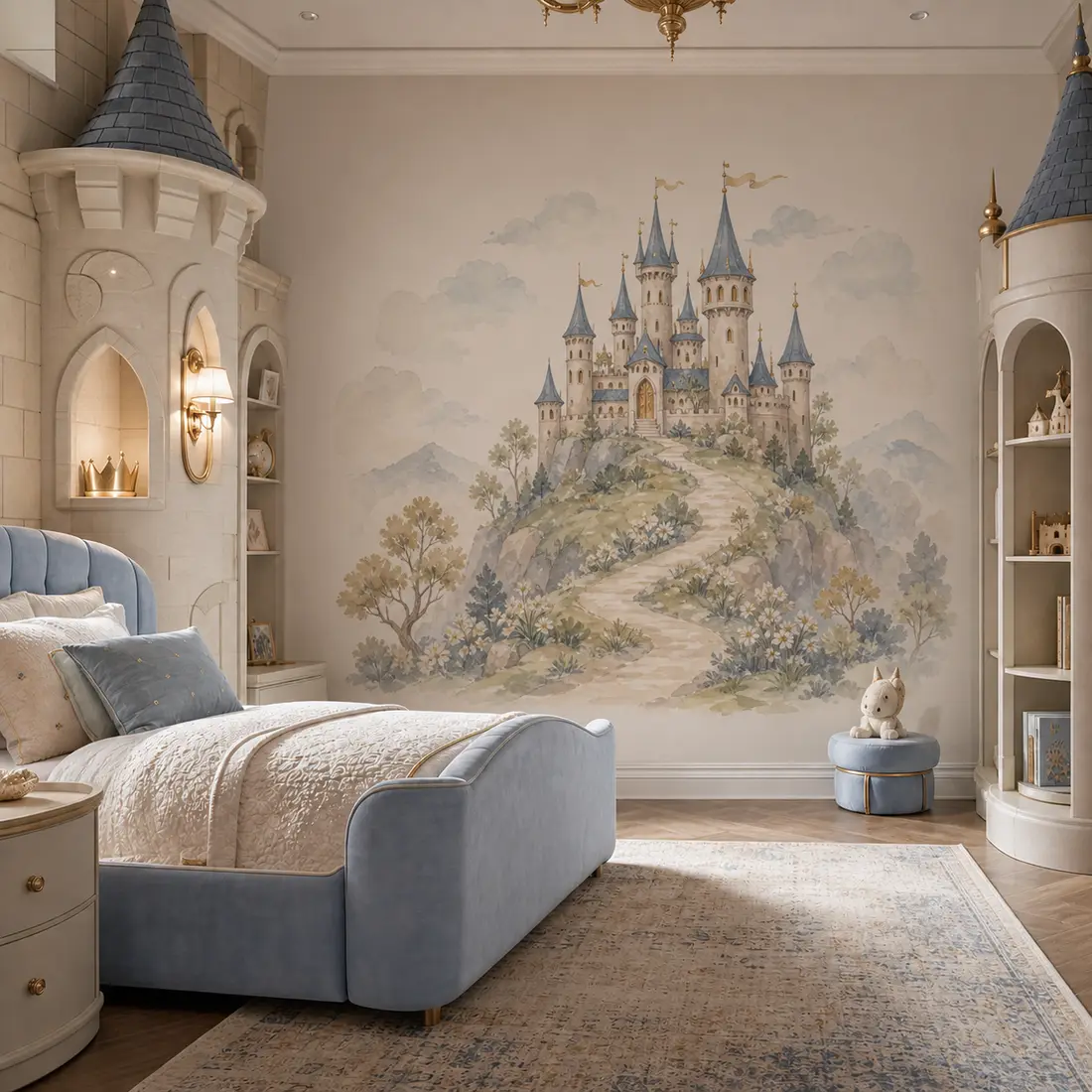 Kids' room wall print — look 11, after