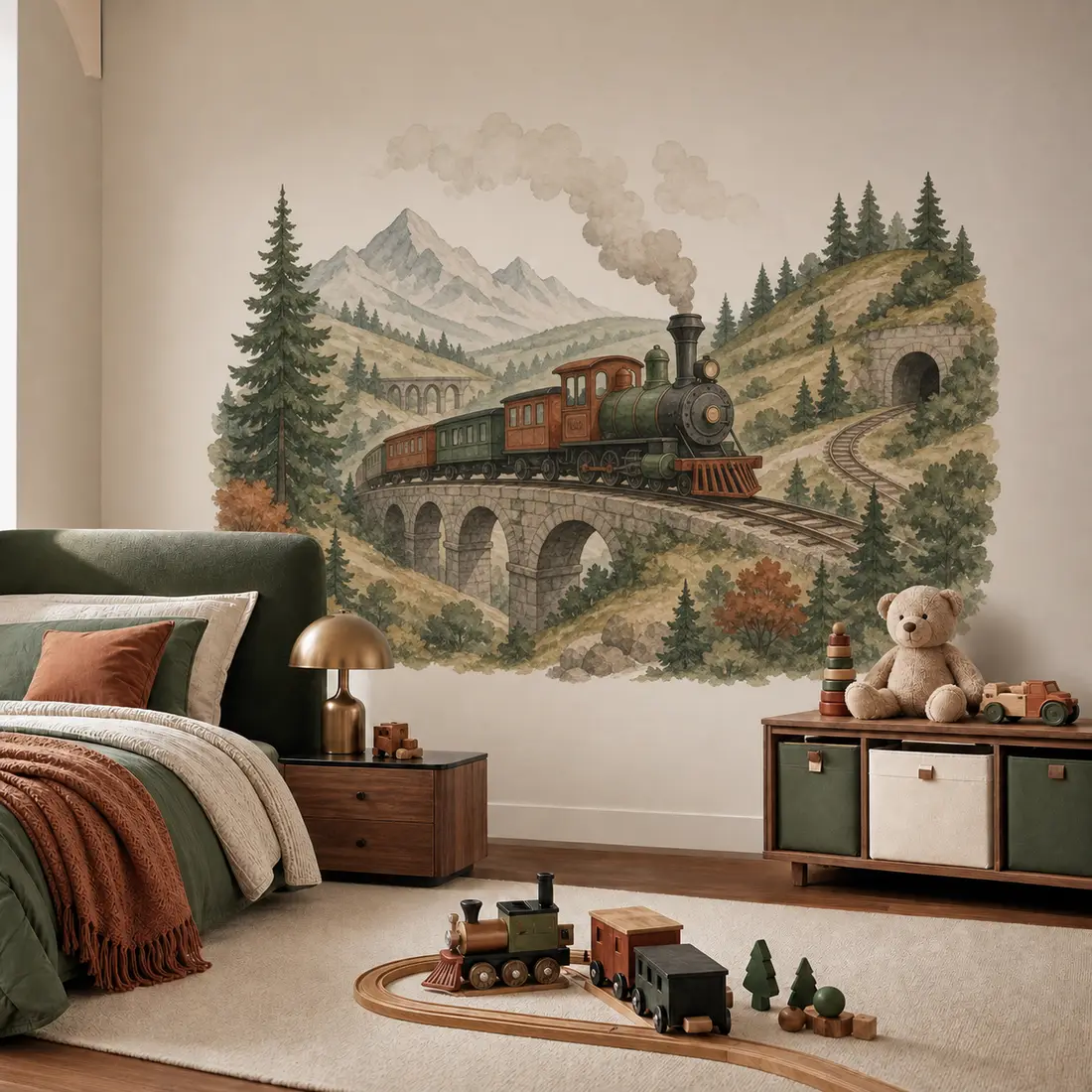 Kids' room wall print — look 14, after