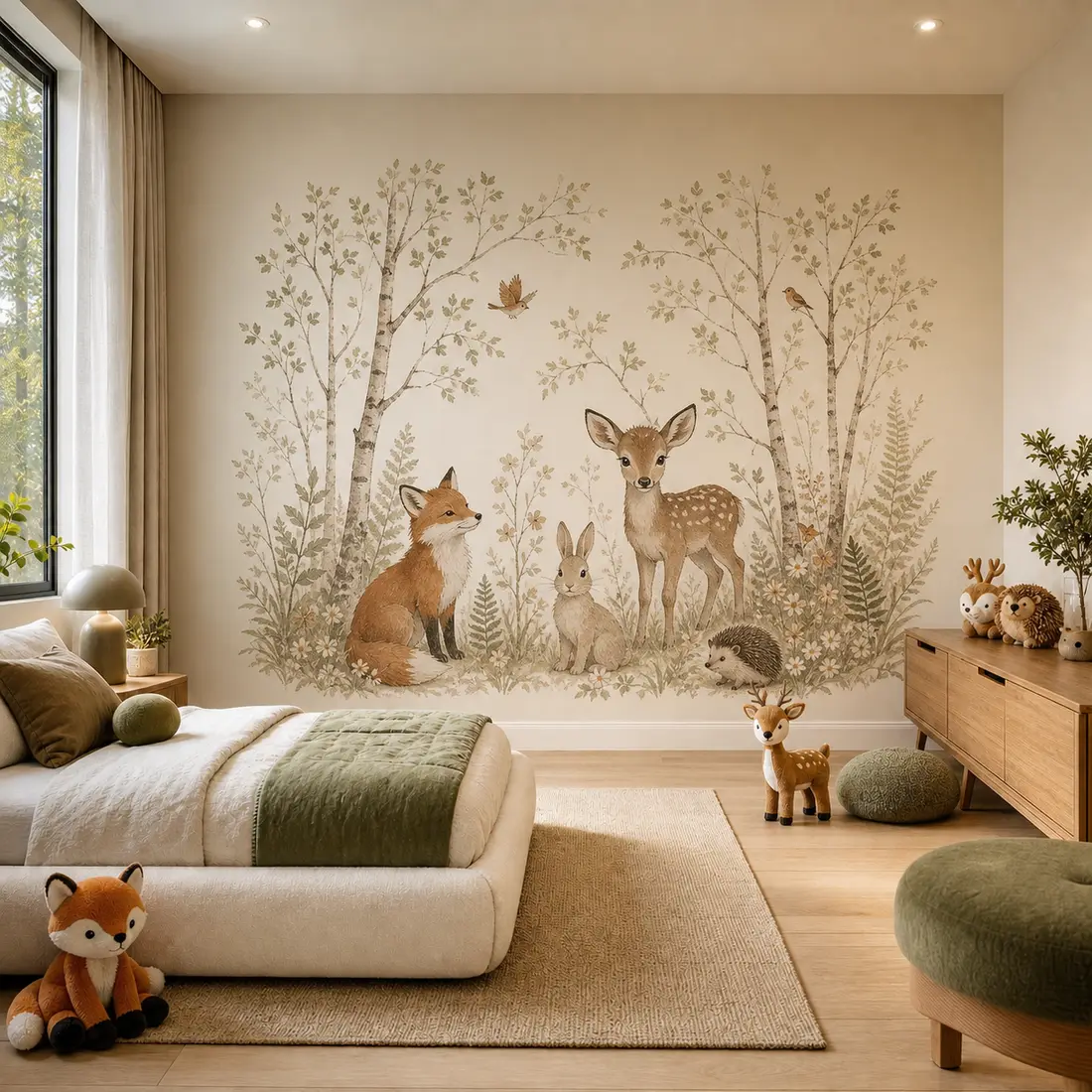 Kids' room wall print — look 16, after