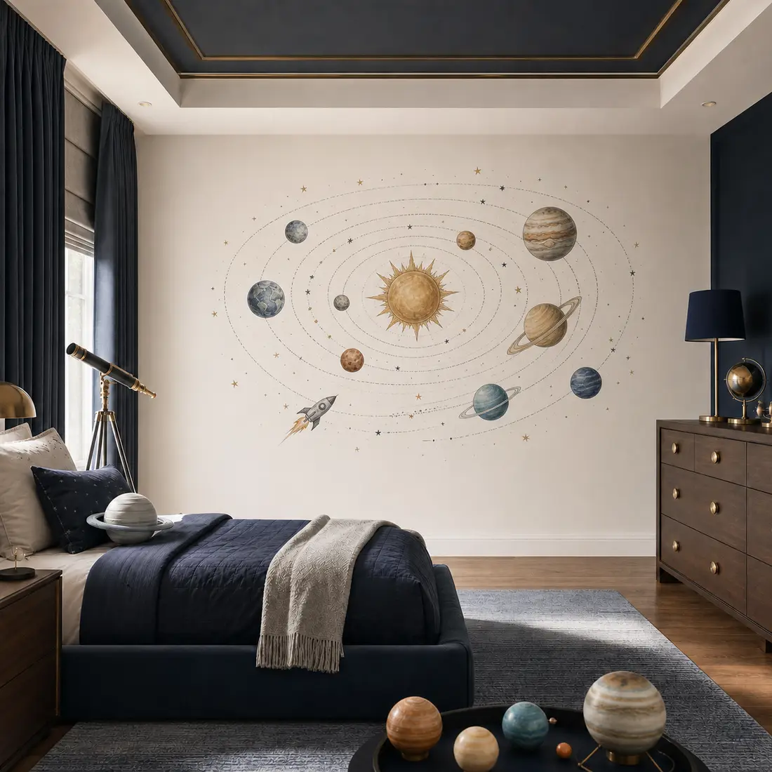 Kids' room wall print — look 20, after