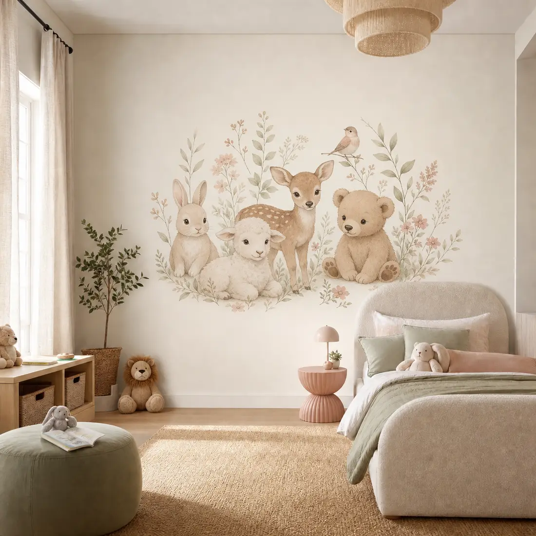 Kids' room wall print — look 21, after
