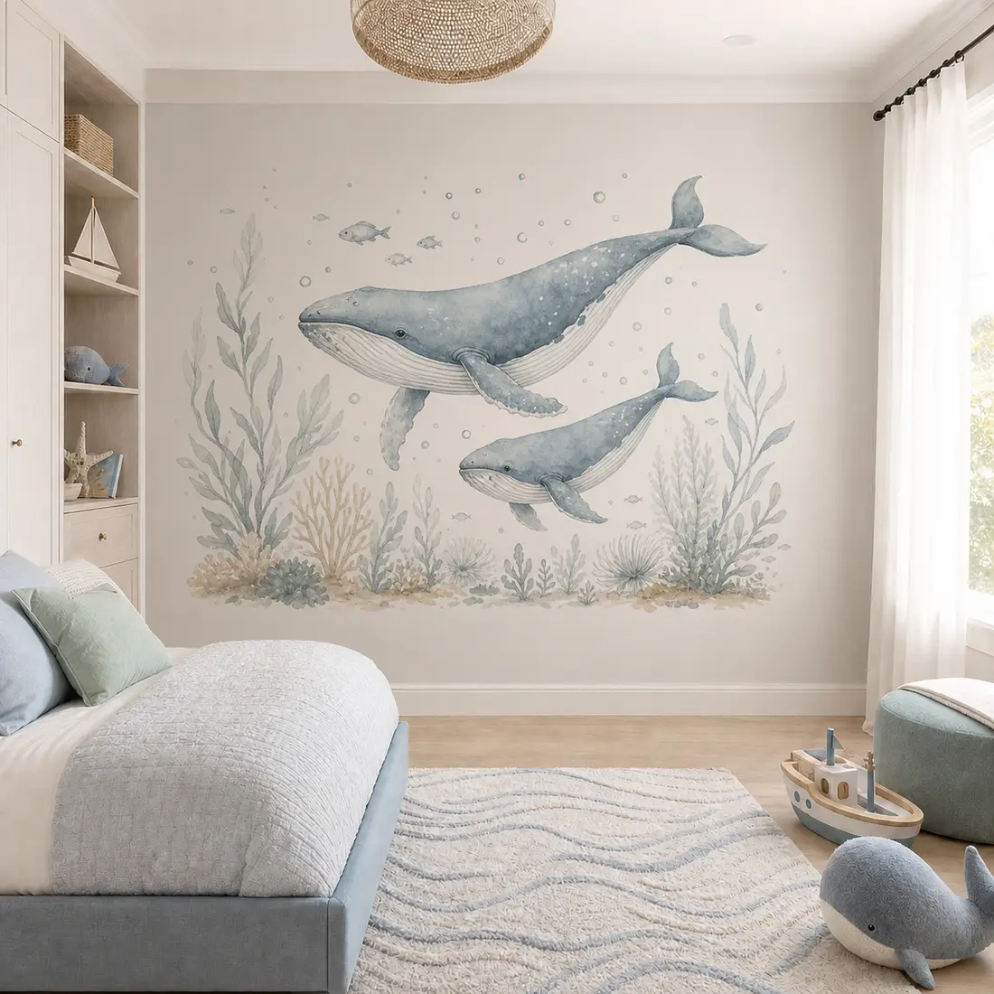 Kids' room wall print — look 22, after