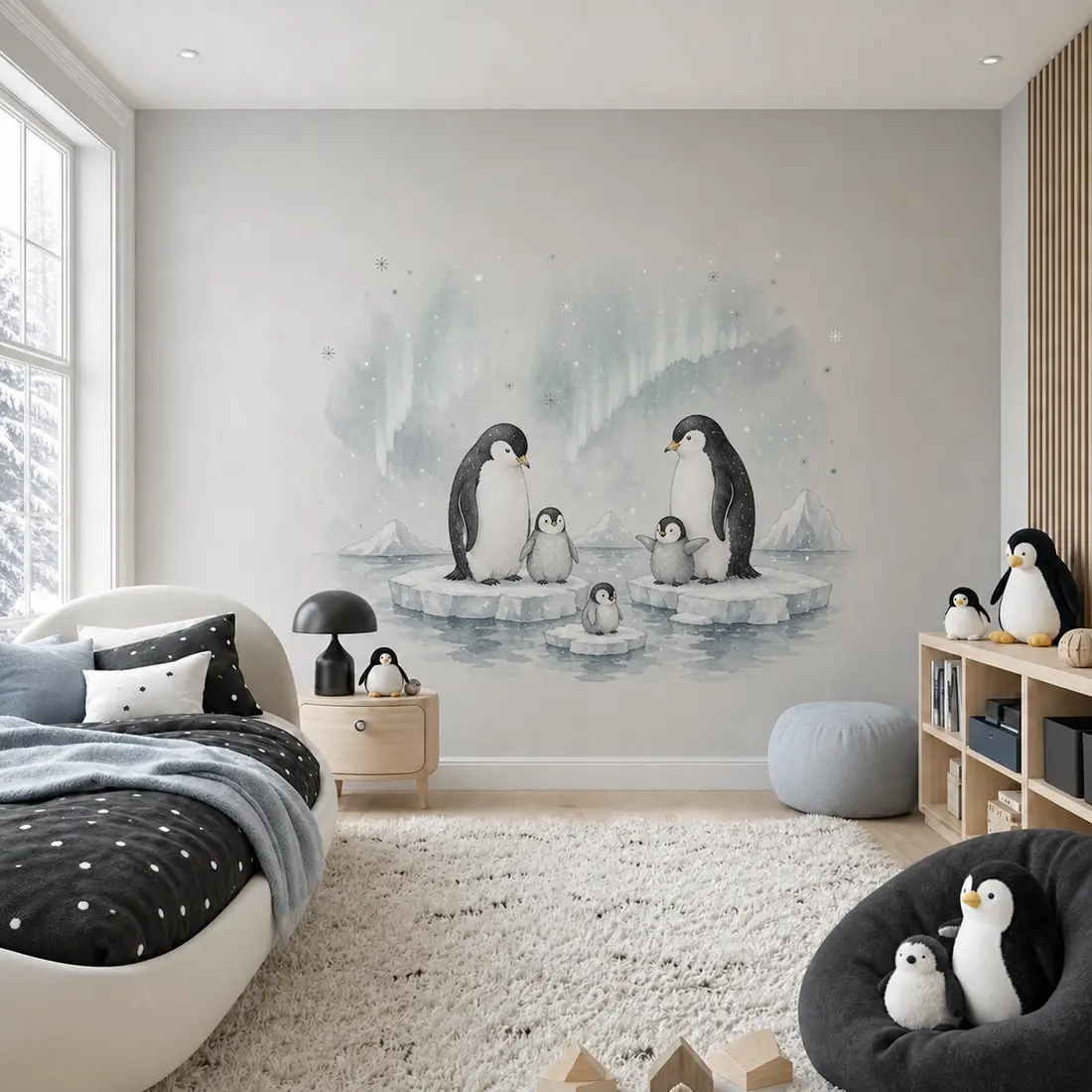 Kids' room wall print — look 23, after