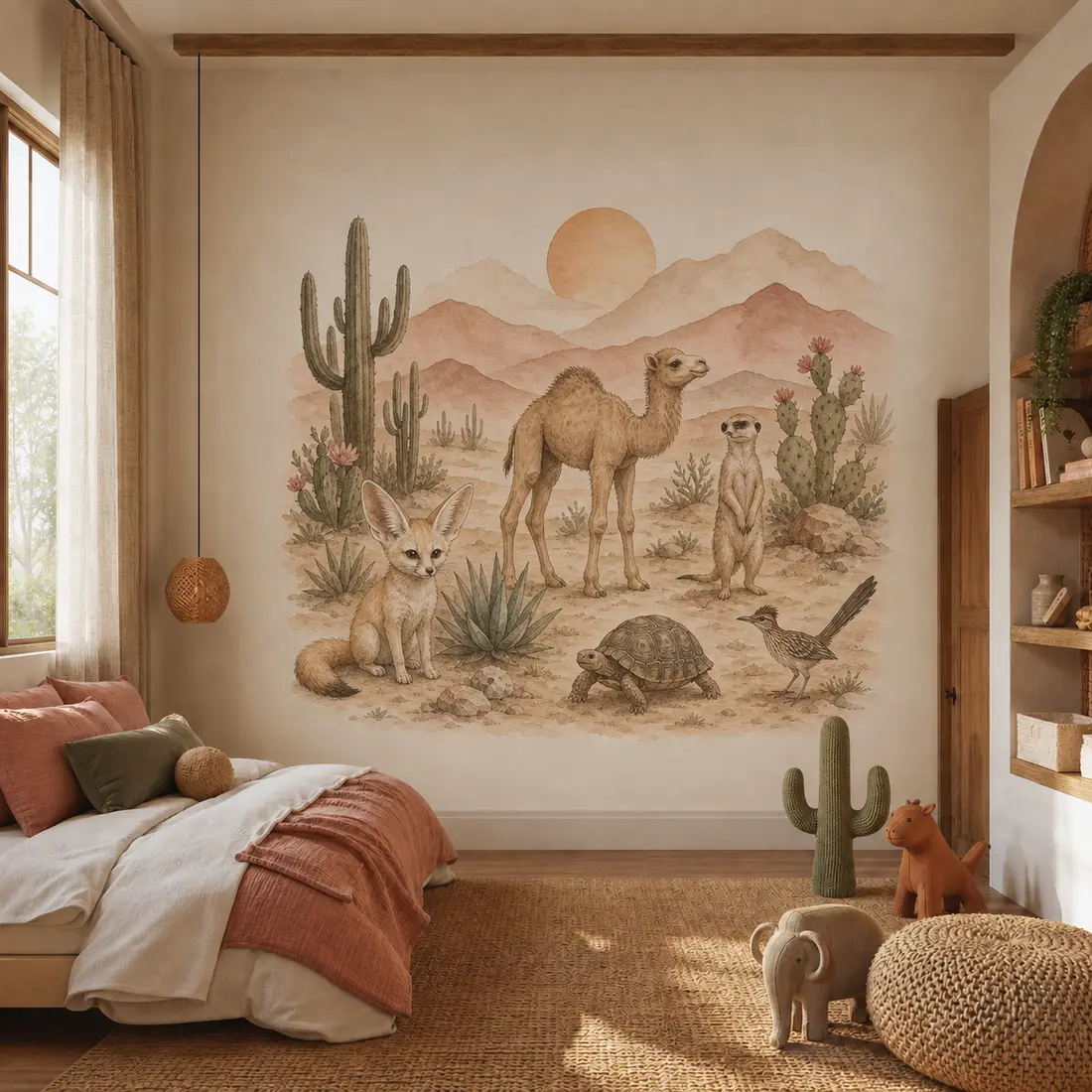Kids' room wall print — look 25, after