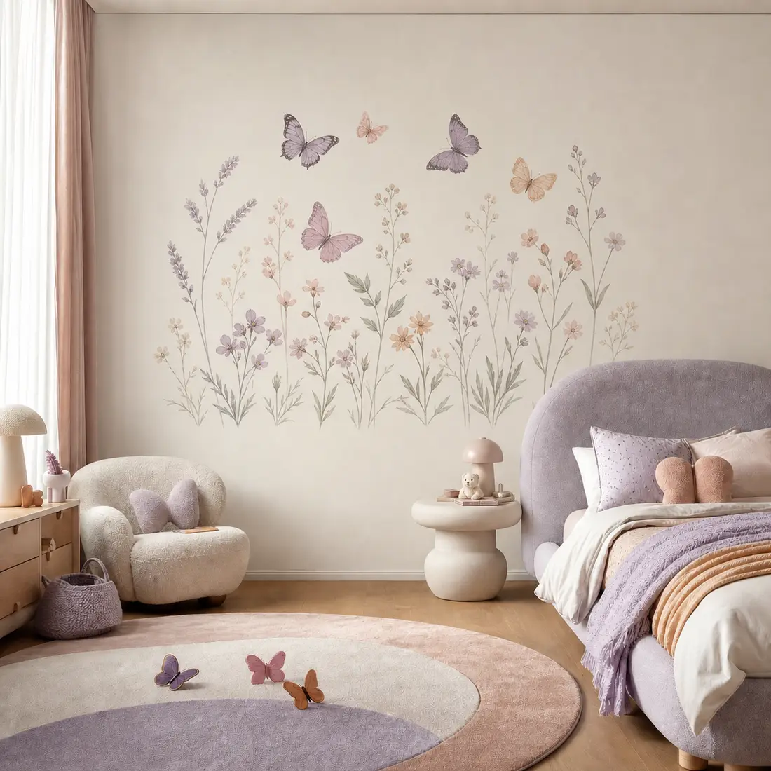 Kids' room wall print — look 27, after