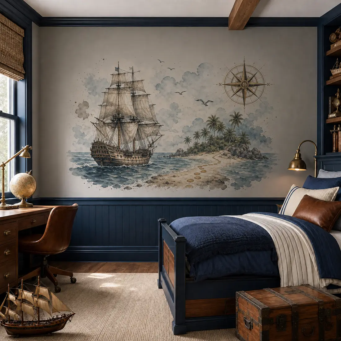 Kids' room wall print — look 29, after