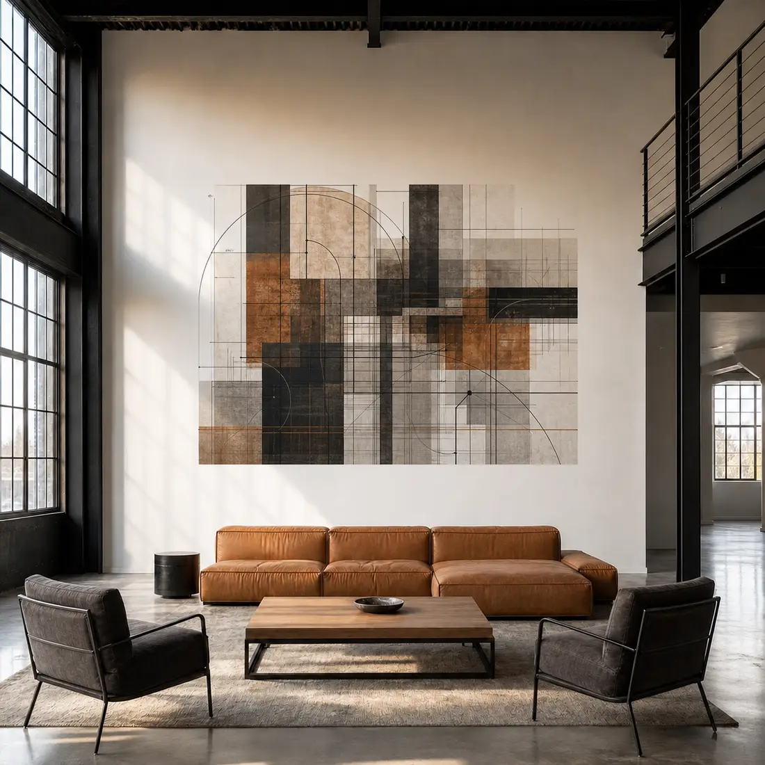 Living room wall print — look 22, after