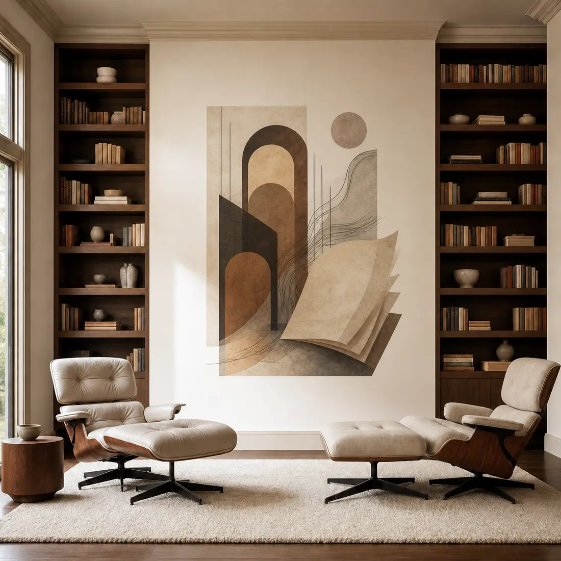 Living room wall print — look 24, after