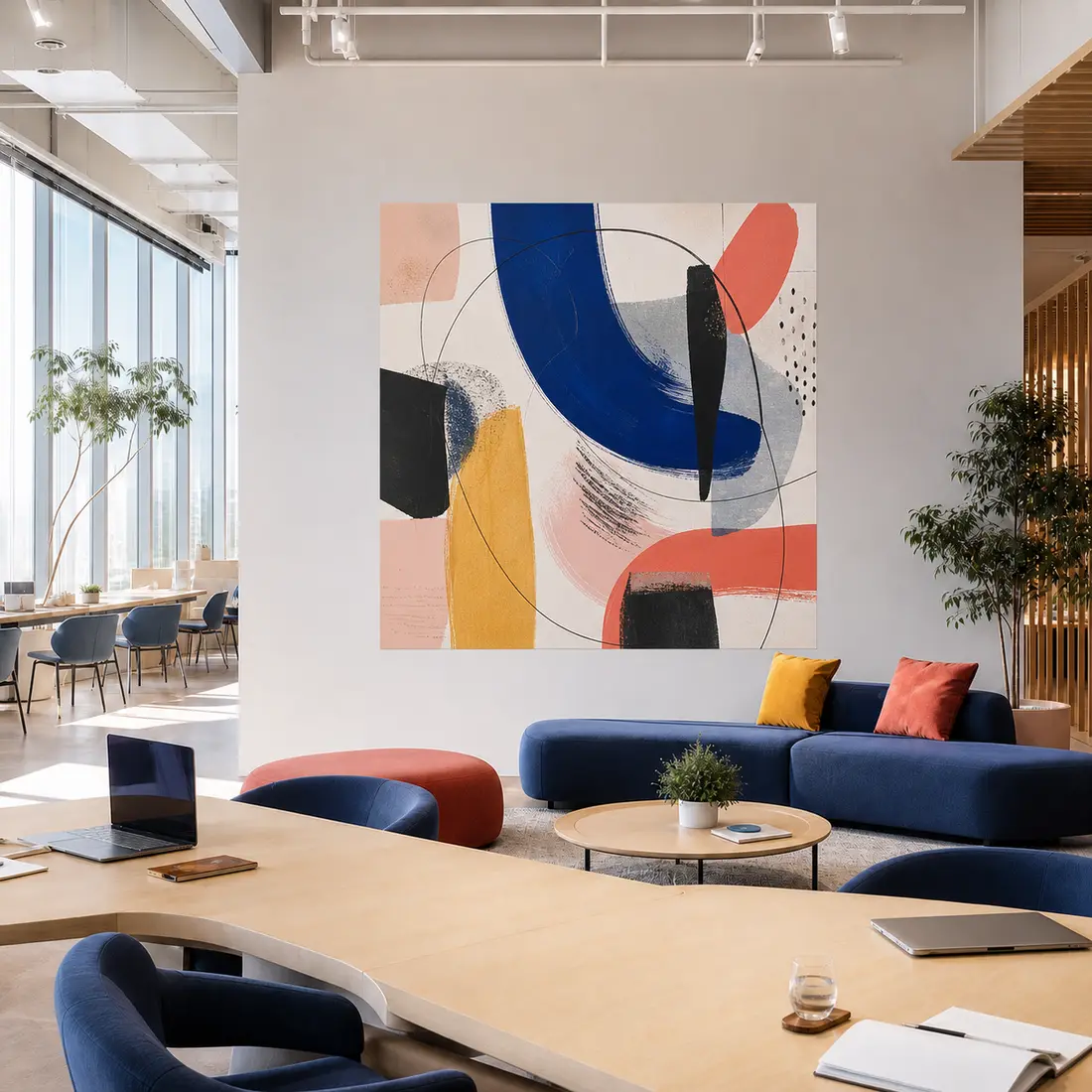 Office wall print — look 13, after