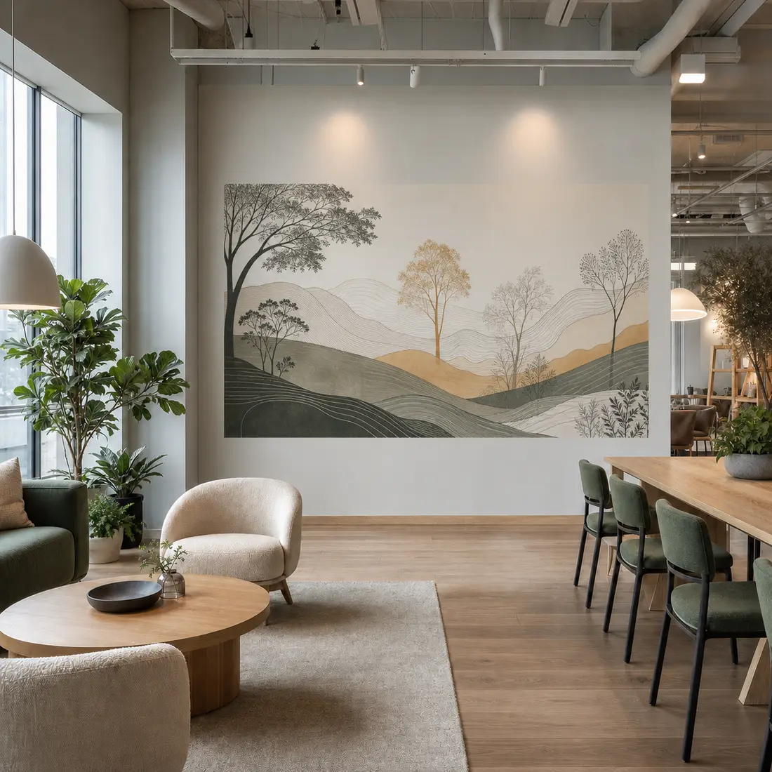 Office wall print — look 14, after