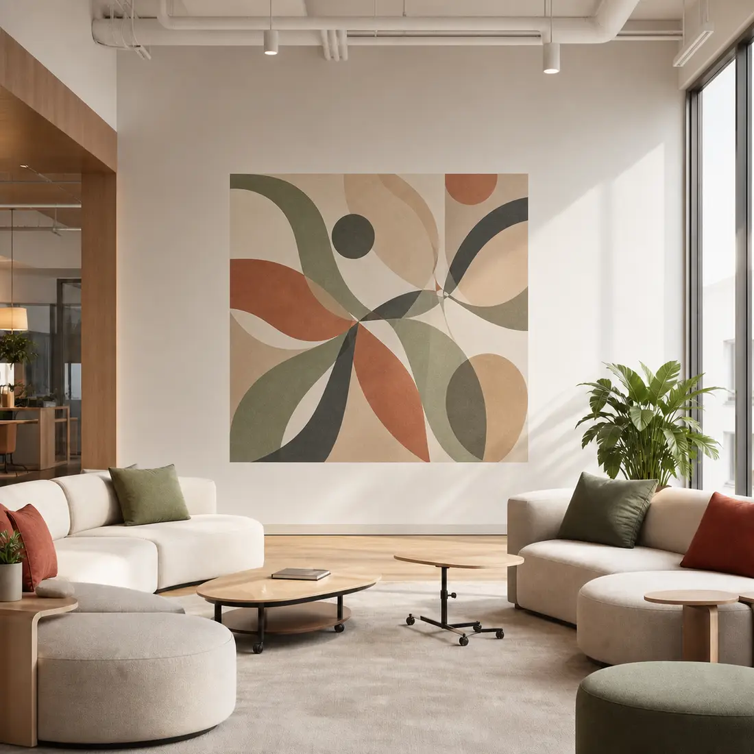 Office wall print — look 17, after