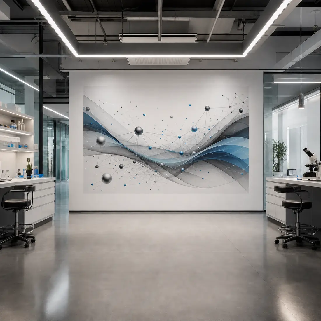 Office wall print — look 18, after