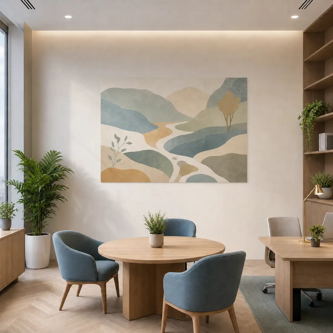 Office wall print — look 20, after