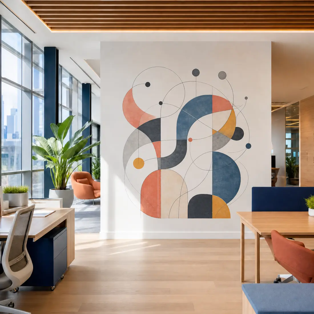 Office wall print — look 21, after