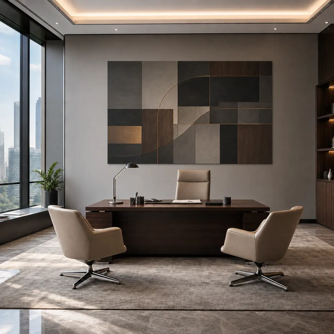 Office wall print — look 26, after