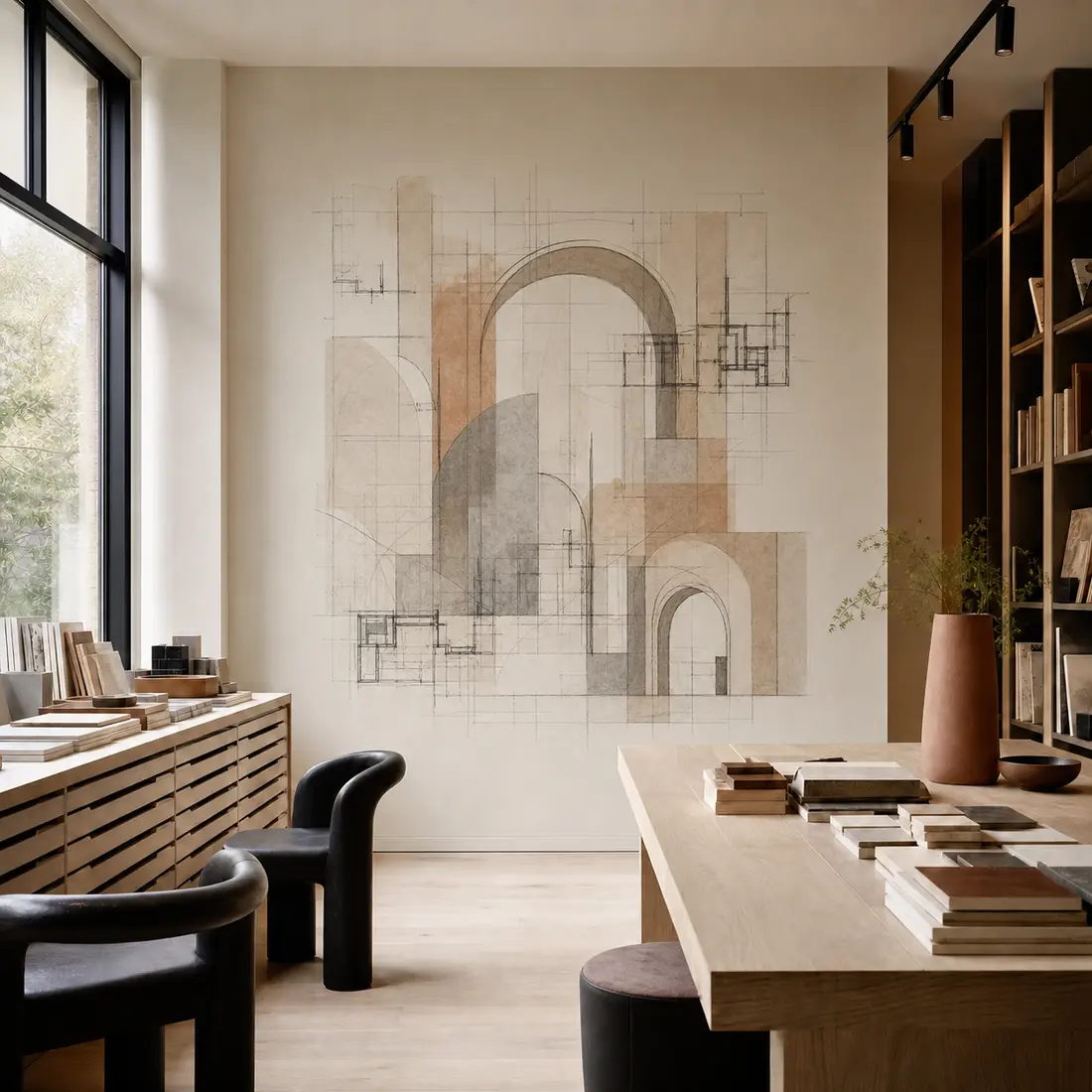 Office wall print — look 29, after