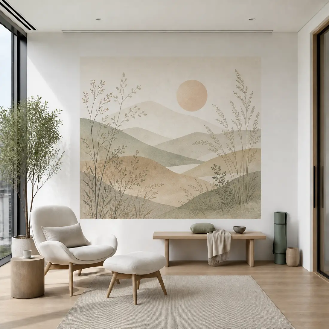 Office wall print — look 31, after