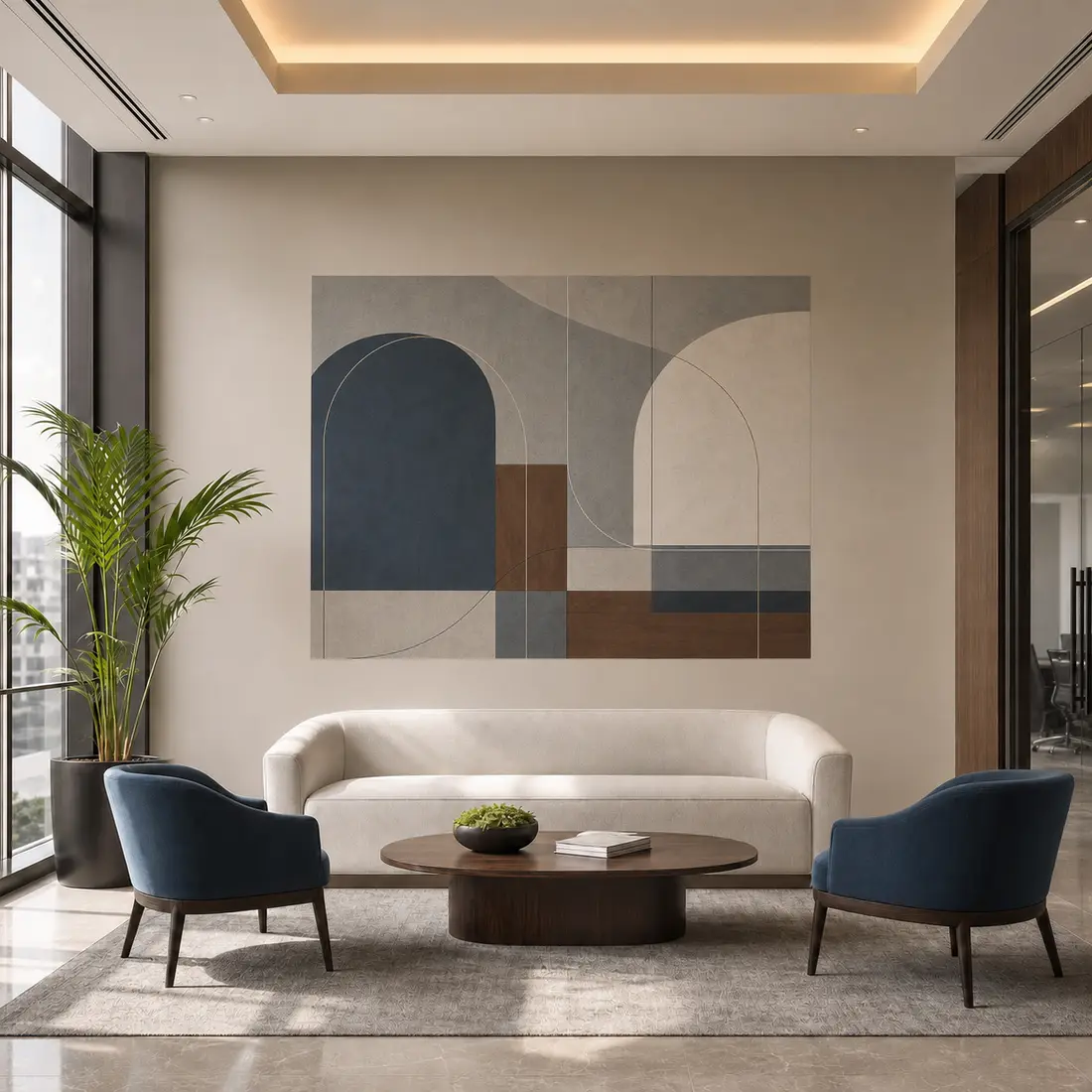 Office wall print — look 36, after