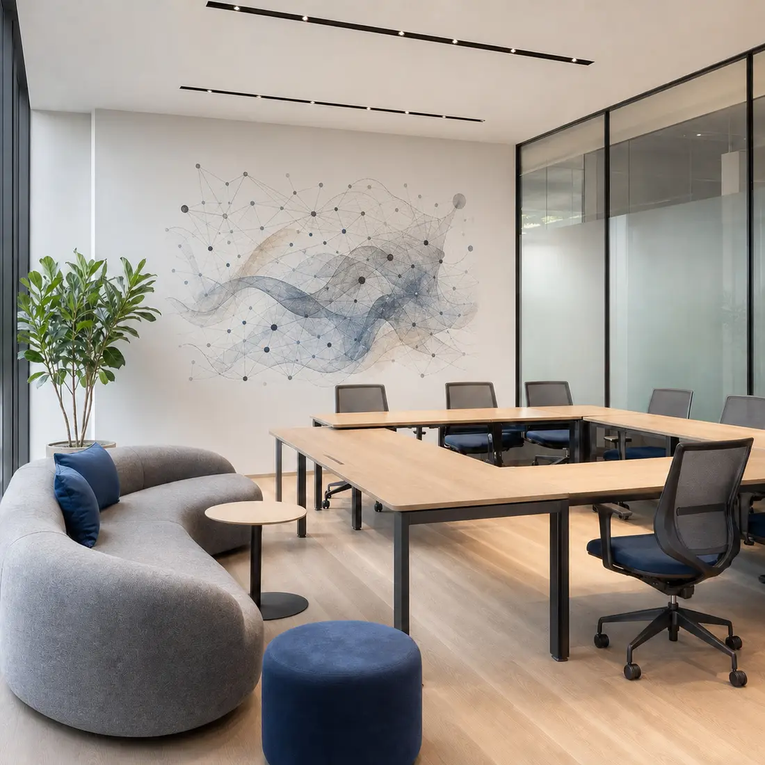 Office wall print — look 37, after