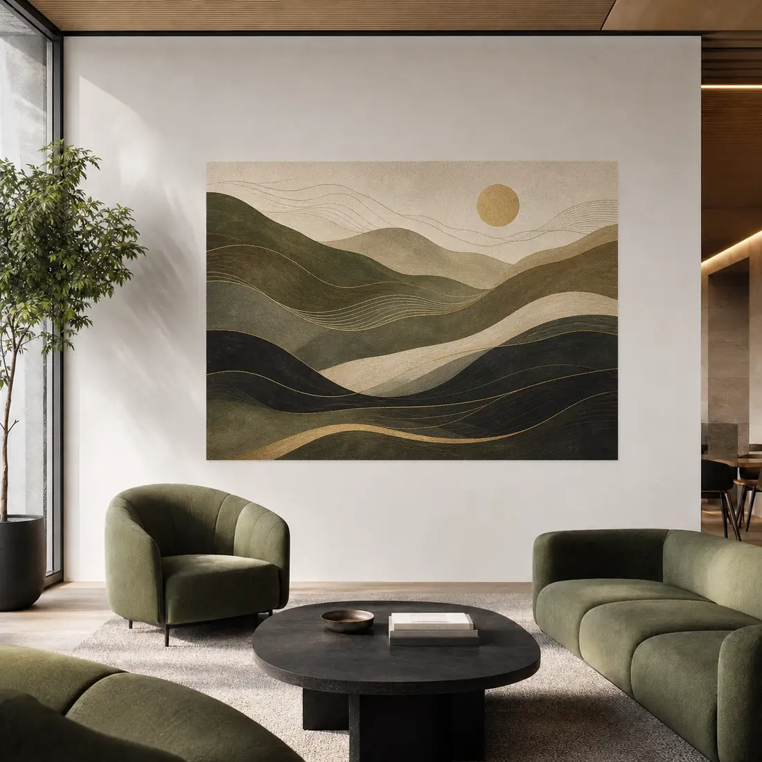 Office wall print — look 38, after