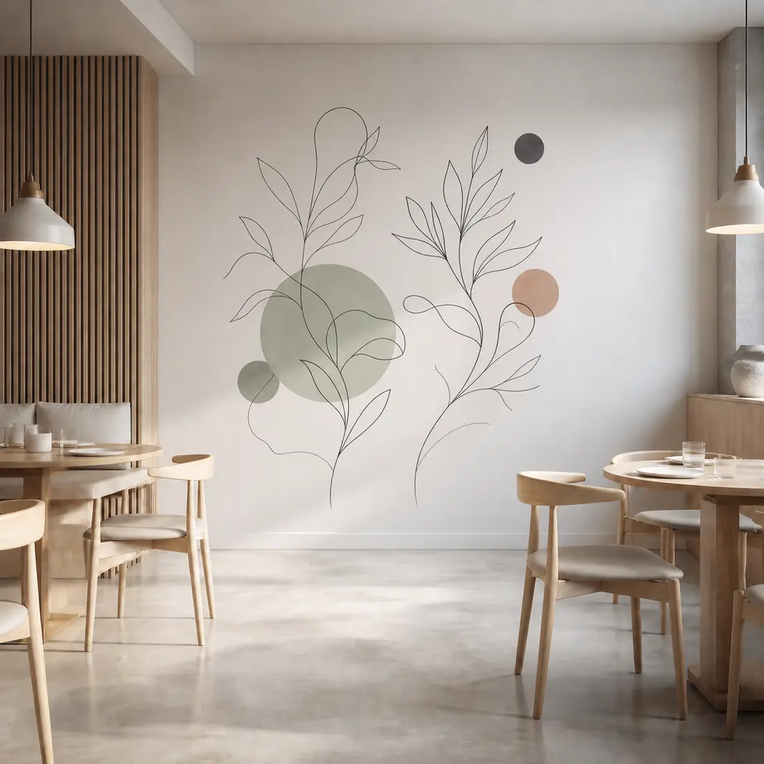 Restaurant wall print — look 24, after