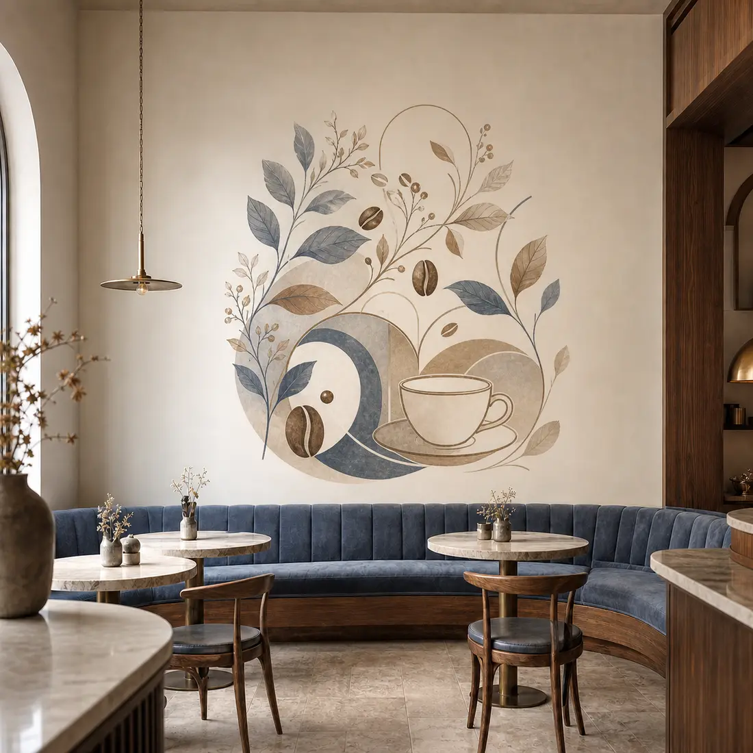 Restaurant wall print — look 31, after