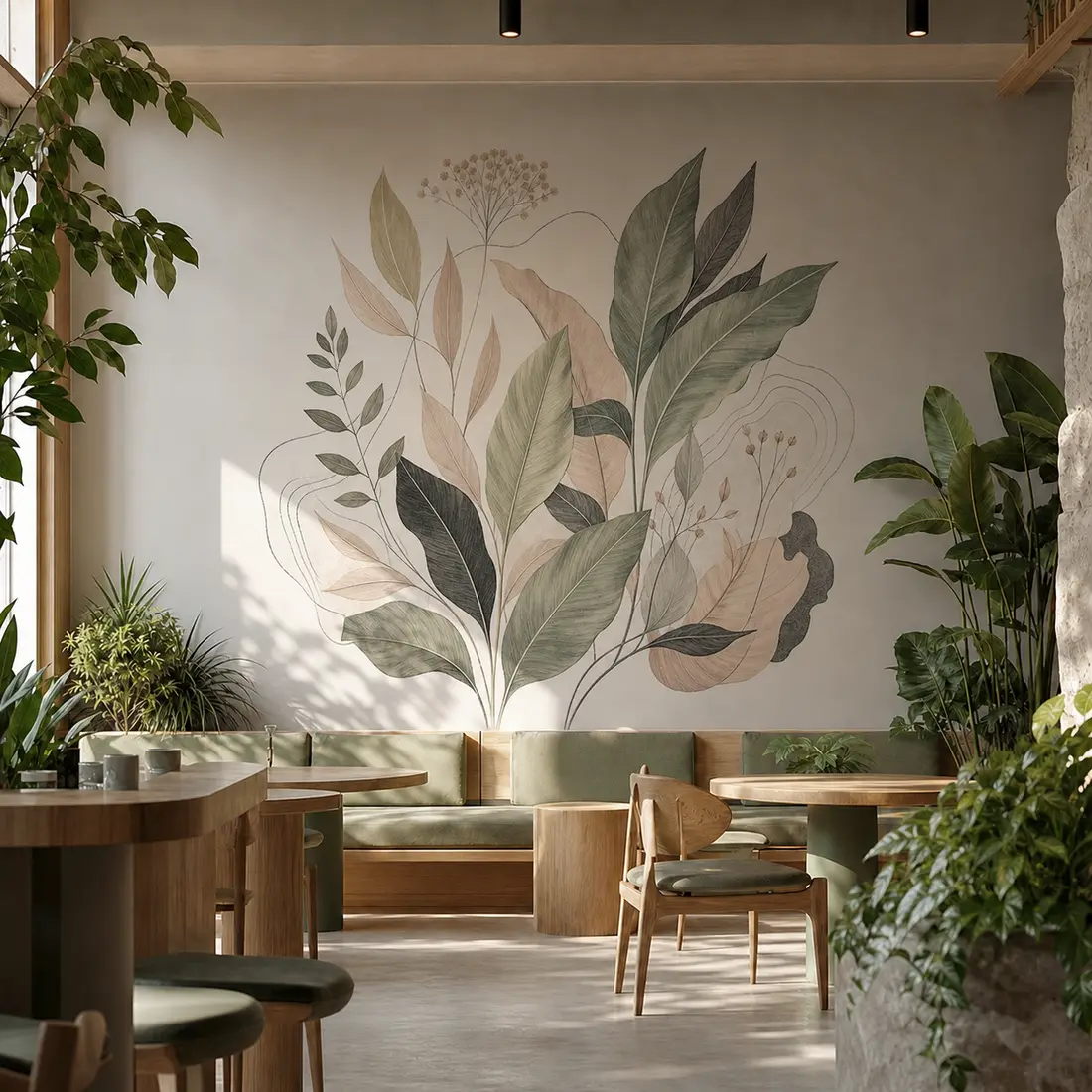 Restaurant wall print — look 35, after