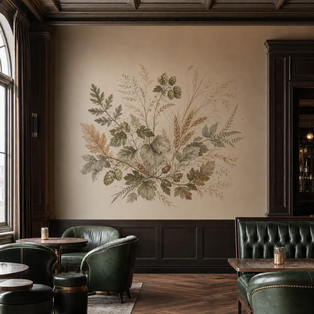 Restaurant wall print — look 38, after